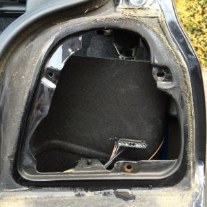 Mucky bodywork no good for new part