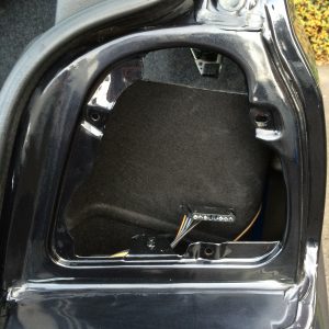 Cleaned bodywork for a good seal with new gasket